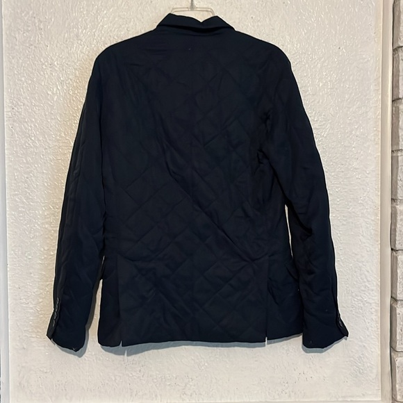 Art of Rhetoric navy blue quilted puff blazer, size small - Picture 8 of 9